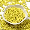 Baking Paint Glass Seed Beads SEED-K009-01A-08-2
