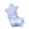 Starfish Shape Velvet Jewelry Boxes X-VBOX-L002-D02-4