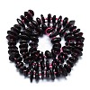 Natural Red Garnet Beads Strands G-K245-H09-02-2