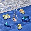 11Pcs K9 Glass Rhinestone Pendants GLAA-TZ0001-02-6