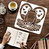 Plastic Reusable Drawing Painting Stencils Templates DIY-WH0172-524-3