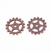 Alloy Cabochons PALLOY-WH0076-98R-2