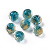 Handmade Gold Foil Glass Beads X-LAMP-C004-03C-3