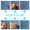 ARRICRAFT DIY Punk Earring Necklace Making Kits DIY-AR0002-61-4