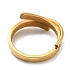 Ion Plating(IP) 304 Stainless Steel Rings for Women RJEW-E078-03G-3