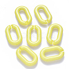 Opaque Acrylic Linking Rings OACR-S036-006A-G09-3