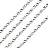 304 Stainless Steel Link Chains CHS-K002-25-1