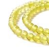 Grade AA Natural Jade Beads Strands X-G-A021-02B-3