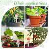Wooden Dwarf/Gnome Plant Labels DIY-WH0430-063-6