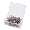 Nickel Plated Steel T Pins for Blocking Knitting FIND-D023-01P-02-4