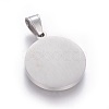 304 Stainless Steel Enamel Pendants STAS-E439-90D-P-2