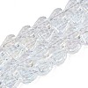 Electroplate Glass Beads Strands EGLA-S188-16-B04-4