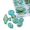 12 Styles Plating Acrylic Beads FIND-YW0003-05-2