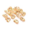 Faceted K9 Glass Charms EGLA-P026-H04-2