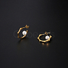 304 Stainless Steel Stud Earrings for Women ZX0956-1-3