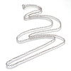 Iron Rolo Chains Necklace Making X-MAK-R015-45cm-P-2