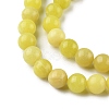Natural Lemon Jade Beads Strands G-G0003-C02-A-4