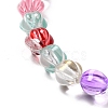 Transparent Glass Beads Strands GLAA-F114-02A-05-3
