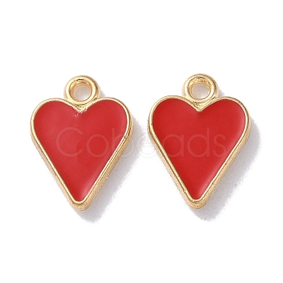 Alloy Enamel Pendants ENAM-O001-11H-G-1