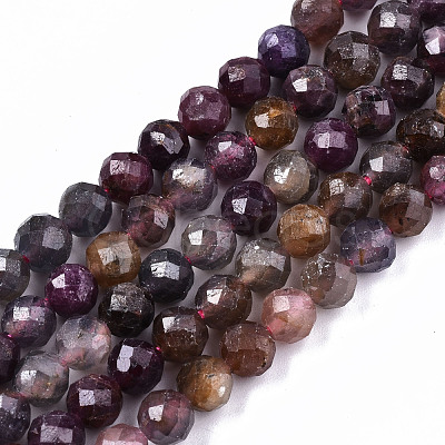 Natural Ruby Beads Strands G-S362-079-1