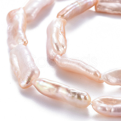 Natural Keshi Pearl Beads Strands PEAR-S020-H02-1