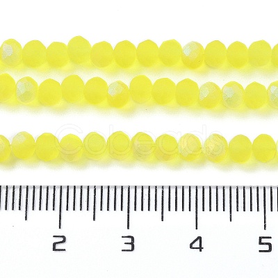 Transparent Glass Beads Strands EGLA-A044-T6mm-MB29-1