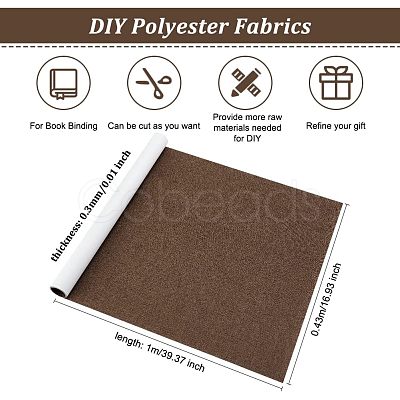 Olycraft 1Pc DIY Polyester Fabrics DIY-OC0009-58D-1