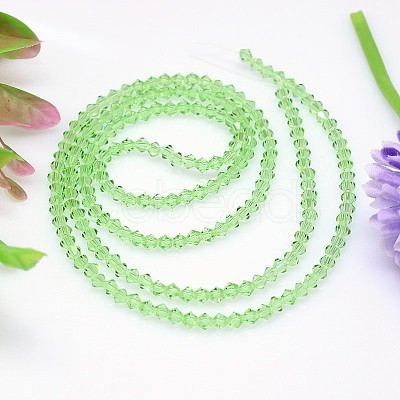 Faceted Imitation Austrian Crystal Bead Strands G-M180-4mm-16A-1