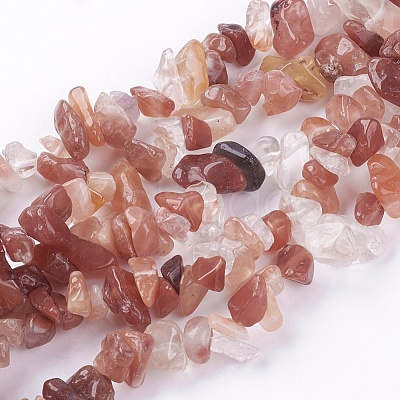 Natural Carnelian Stone Bead Strands G-R192-10-1