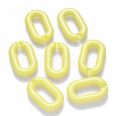 Opaque Acrylic Linking Rings OACR-S036-006A-G09-1