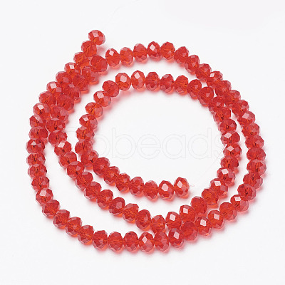 Glass Beads Strands EGLA-A034-T8mm-D-1