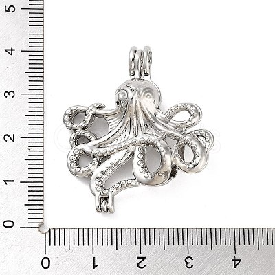 Alloy Bead Cage Pendants FIND-M012-01M-P-1