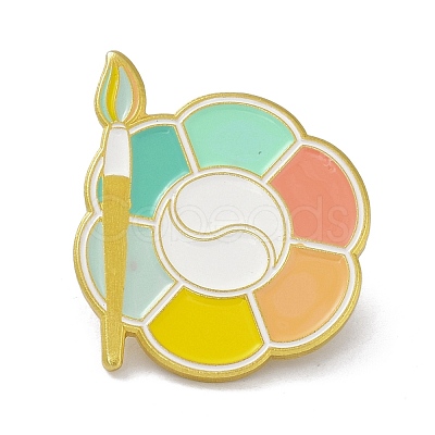 Color Palette Enamel Pin JEWB-C008-29G-1