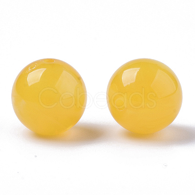 Acrylic Beads X-OACR-S037-002C-1