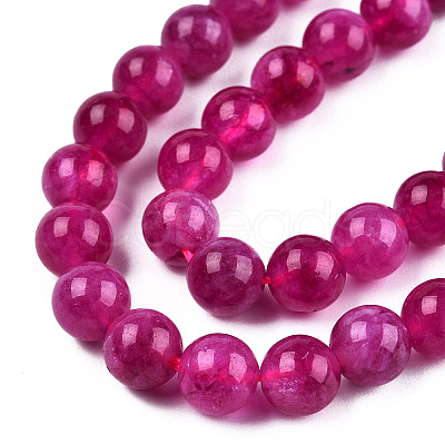 Natural Quartz Beads Strands X-G-R479-6mm-09-1