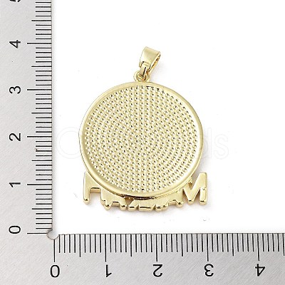 Rack Plating Brass Enamel Pendants KK-H474-21G-02-1