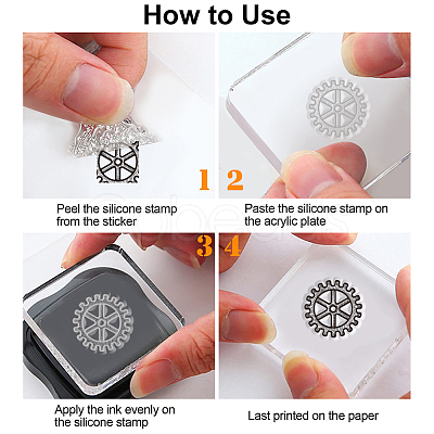 Custom PVC Plastic Clear Stamps DIY-WH0448-0506-1