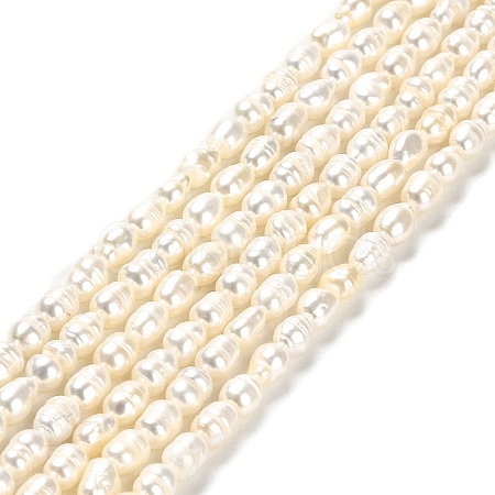 Natural Cultured Freshwater Pearl Beads Strands PEAR-E016-164-1