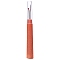 Steel Sewing Seam Rippers, Handy Stitch Rippers for Sewing, Removing Threads Tools, with Plastic Handle & Lid, Coral, 135x17mm