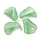 Lotus Leaf Bead Caps, for DIY Jewelry Making, Lime Green, 29~31.5x21~22x9.5~11.5mm, Hole: 1.2mm