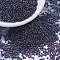 MIYUKI Round Rocailles Beads, Japanese Seed Beads, 11/0, (RR171) Dark Smoky Amethyst Luster, 2x1.3mm, Hole: 0.8mm, about 50000pcs/pound