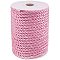 PandaHall Elite Polyester Cord, Twisted Cord, Pearl Pink, 5mm, about 18~19yards/roll(16.4m~17.3m/roll)