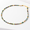 Simple Design Natural African Turquoise(Jasper) Beaded Necklaces for Women, 