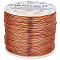 Round Aluminum Wire, Dark Salmon, 20 Gauge, 0.8mm, about 770.99 Feet(235m)/roll