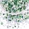 60g Resin patch multi size mixed pearl patch DIY jewelry accessories(2 bags), Green, 9.8mm