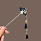 Alloy Hair Sticks, Hair Accessories for Women & Girls, Fan, 180mm