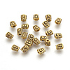 Tibetan Style Alloy Beads X-GLF0332Y-NF-1