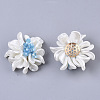 Handmade Woven ABS Plastic Imitation Pearl Cabochons FIND-N050-11A-2