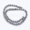 Non-magnetic Synthetic Hematite Beads Strands G-P338-09A-6x6mm-2