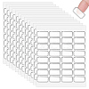 32Pcs Transparent Acrylic Double-sided Adhesive Stickers FIND-WH0290-41B-1